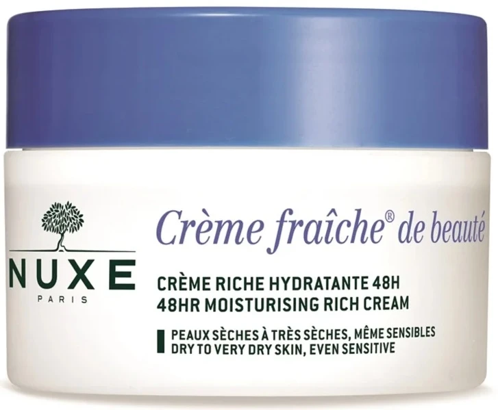 Nuxe Crème Fraîche De Beauté drėkinamasis kremas sausai odai 50ml
