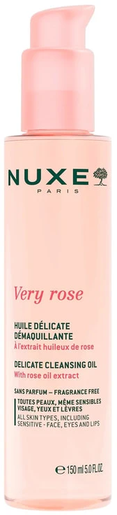 „Nuxe Very Rose“ švelnus valomasis aliejus, 150 ml