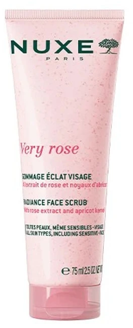 „Nuxe Very Rose“ veido šveitiklis, 75 ml