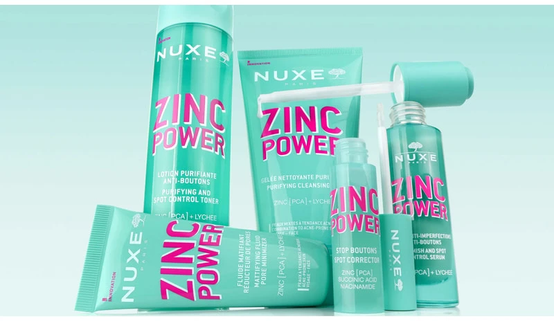 „Nuxe Zinc Power“ valomasis valomasis gelis, 150 ml