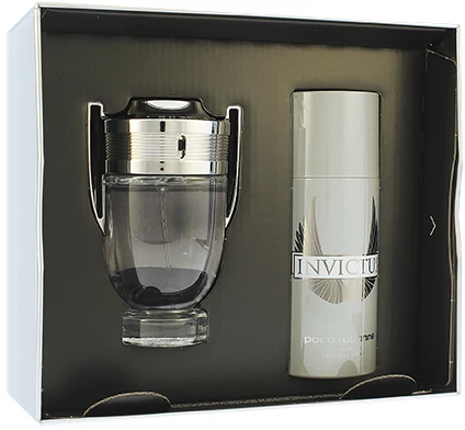 Paco Rabanne Invictus Set EDT, 100 ml Desodorante, 150 ml Purškiklis