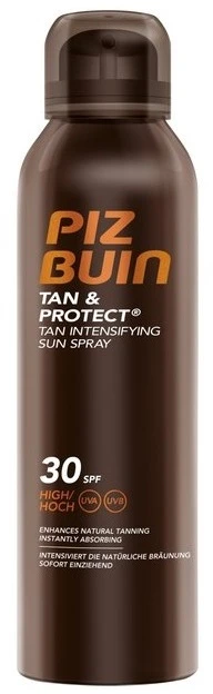 Piz Buin Tan - Protect Tan Intensifying Sun Purškiklis SPF30 įdegį skatinantis purškiklis