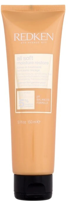 Redken All Soft Moisture Restore nenuplaunamas gydymas, 150 ml