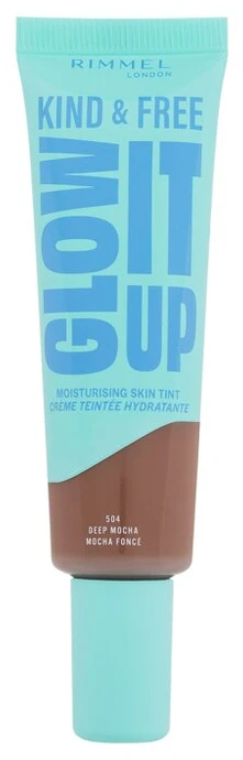 „Rimmel London Kind & Free Glow It Up“ drėkinamasis odos atspalvio makiažo pagrindas