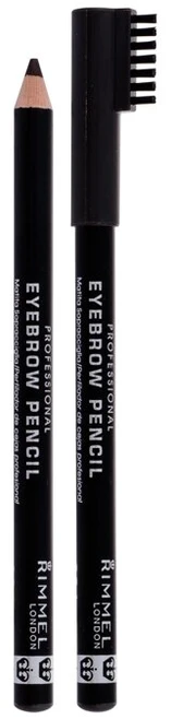 Rimmel London Professional Eyebrow Pieštukas antakių pieštukas, atspallvis: 004-Juodas Brown