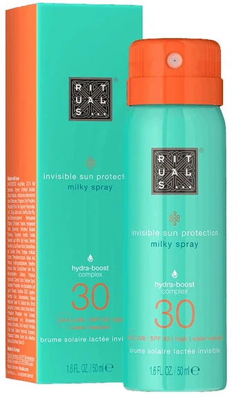 Rituals The Ritual of Karma Apsauga nuo saulės Milky Purškiklis SPF 50 purškiamas apsauginis pienelis nuo saulės, 200 ml