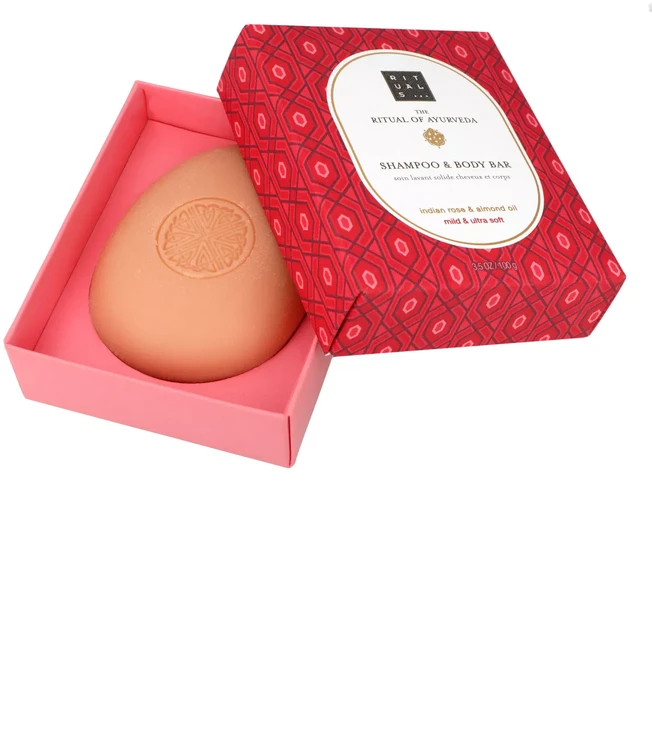 Rituals The Ritual of Sakura Šampūnas & Body Bar kietasis šampūnas ir kūno prausiklis, 100 g
