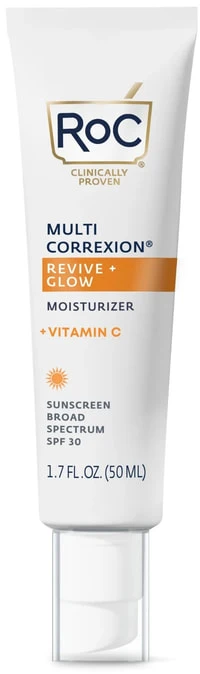 „RoC Multi Correxion Revive & Glow“ drėkinamasis kremas nuo saulės SPF30, 50 ml