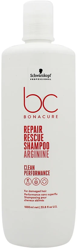 Atkuriamasis plaukų šampūnas Schwarzkopf Bonacure Repair Rescue Šampūnas Arginine 1000ml