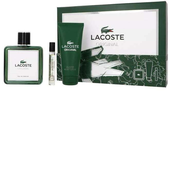 Lacoste Original Eau De Parfum Purškiklis, 100 ml Set 3 Pieces