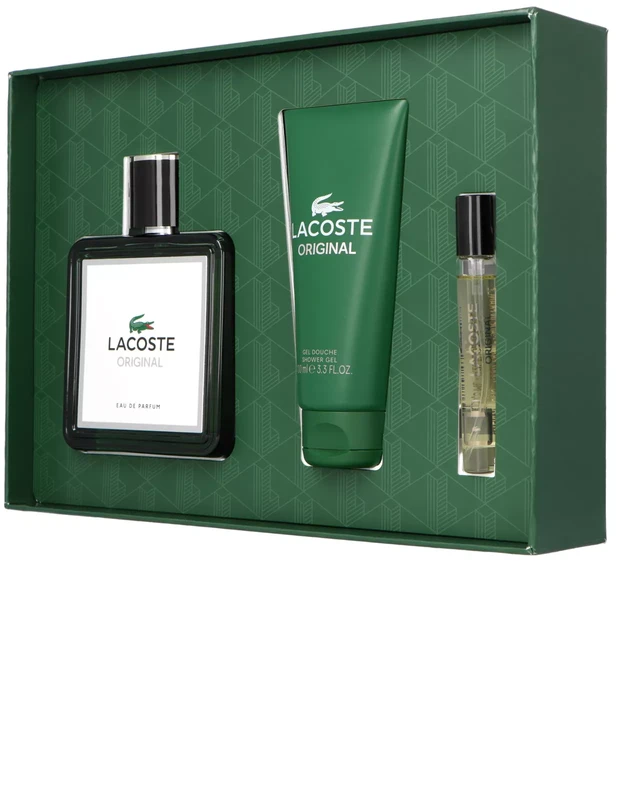 Lacoste Original Eau De Parfum Purškiklis, 100 ml Set 3 Pieces