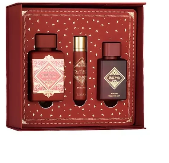 Set Lattafa Bade`e Al Oud Sublime EDP 100ml + 12ml EDP + Hair Mist 50ml