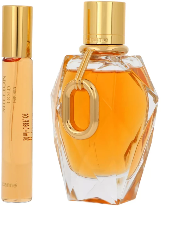 Paco Rabanne Million Gold For Her Gift Set, 110 ml