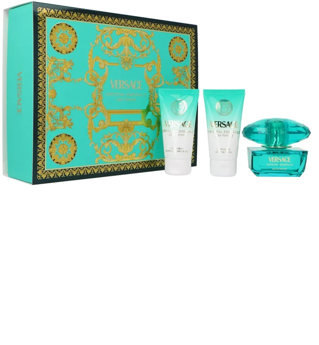 Versace Crystal Emerald dovanų rinkinys, 150 ml