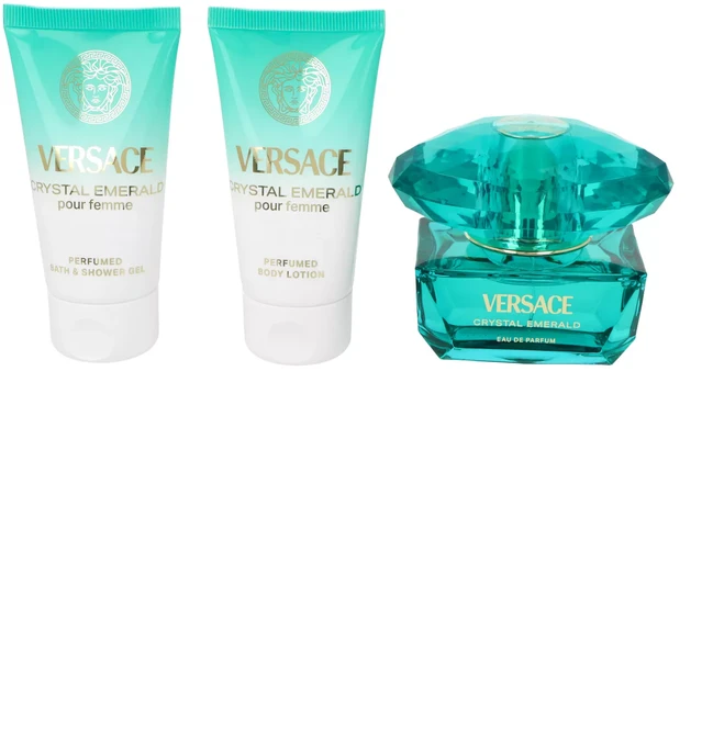 Versace Crystal Emerald dovanų rinkinys, 150 ml