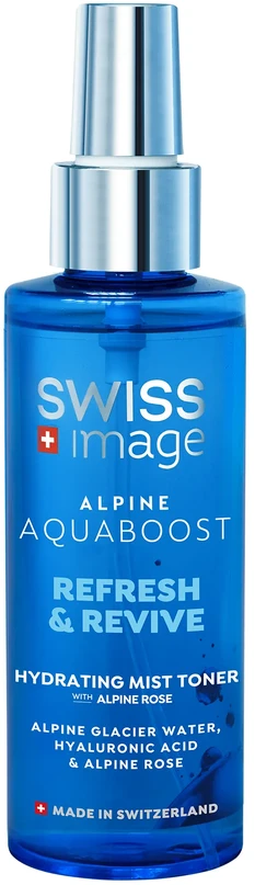 Swiss Image „Aquaboost Care Alpine Aquaboost“ drėkinamasis purškiamas tonikas 150 ml