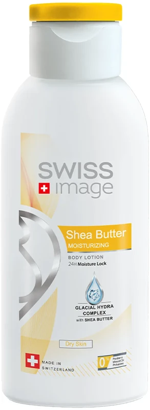 Swiss Image Sviestmedžių aliejumi Moisturizing Losjonas kūnui losjonas sausai kūno odai, 250 ml