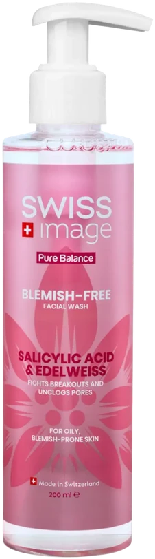 Swiss Image Pure Balance Blemish-Free veido prausiklis, 200 ml