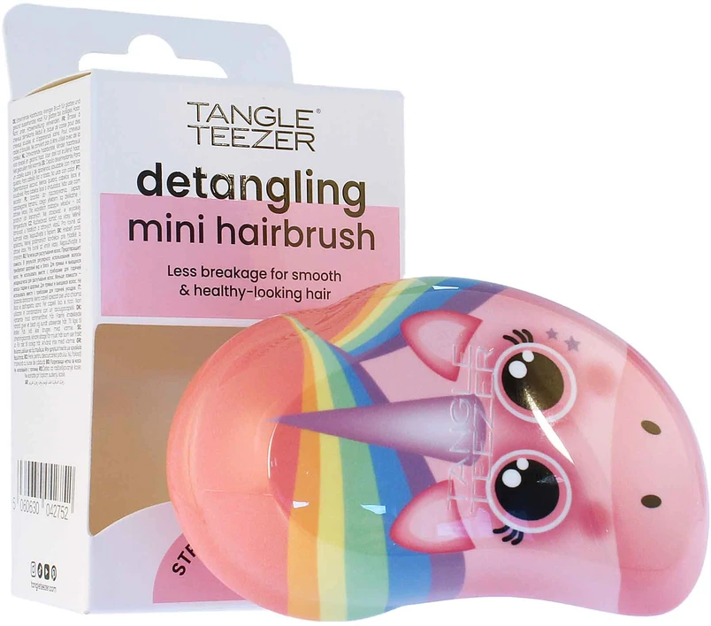 Vaikiškas šepetys plaukams Tangle Teezer The Original Mini Rainbow Unicorn