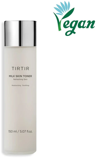 TIRTIR Milk Skin Toner Light Drėkinamasis tonikas probleminei odai, 150 ml