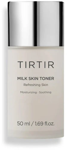 TIRTIR Milk Skin Toner Veido tonikas spindesiui ir drėkinimui suteikti, 50 ml