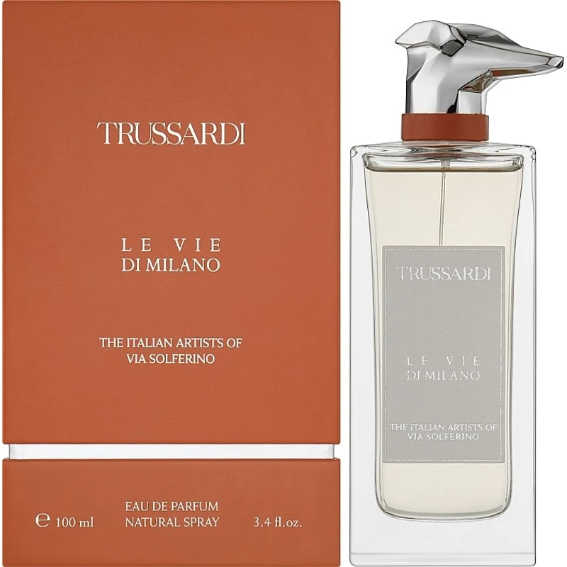 Unisex kvepalai Trussardi Le Vie Di Milano The Italian Artists In Via Solferino EDP, 100 ml
