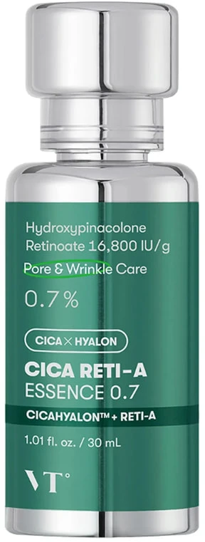 VT Cosmetics Cica Reti-A Essence 0.1 veido esencija su retinoliu, 30 ml