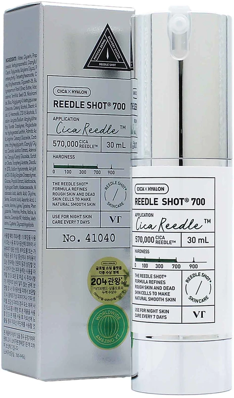 VT Cosmetics Hydrop Reedle Shot 700 hL drėkinamoji priemonė veidui, 30 ml
