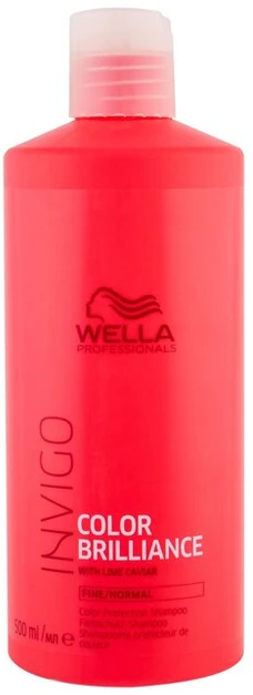Šampūnas dažytiems ploniems plaukams Wella Invigo Color Brilliance Fine to Medium Coloured Hair Šampūnas 500ml