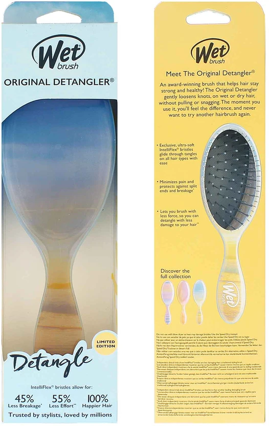 Wet Brush Wet Wet Original Detangler dykumos pašvaistės mėlyna
