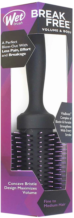 Wet Brush Wet BreakFree Volume & Body Round apvalus šepetys ploniems ir vidutiniams plaukams