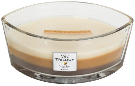 WoodWick Aromatinė žvakė (Cafe Sweets), 453,6 g