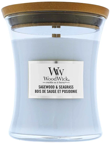 WoodWick Aromatinė žvakė (Sagewood & Seagrass), 275 g