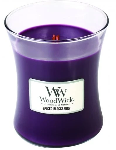 WoodWick Aromatinė žvakė (Spiced Blackberry), 275 g