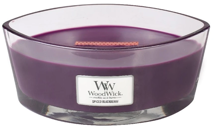 WoodWick Aromatinė žvakė (Spiced Blackberry), 453,6 g