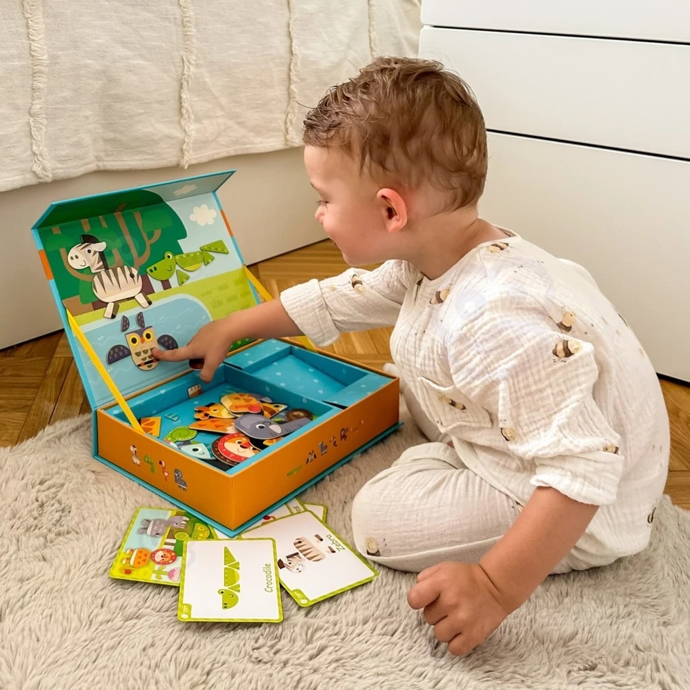 Dėlionė magnetinė Classic World, 60 detalių