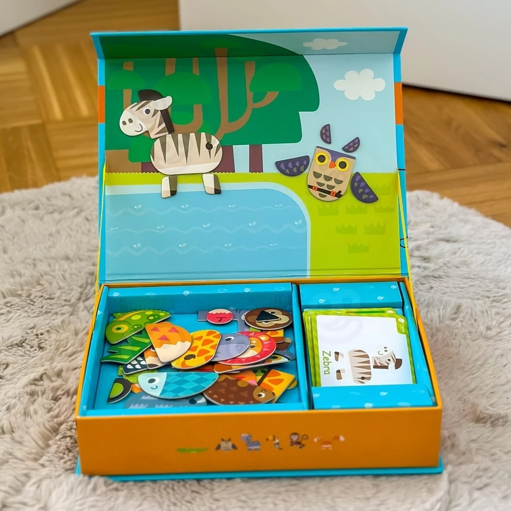 Dėlionė magnetinė Classic World, 60 detalių