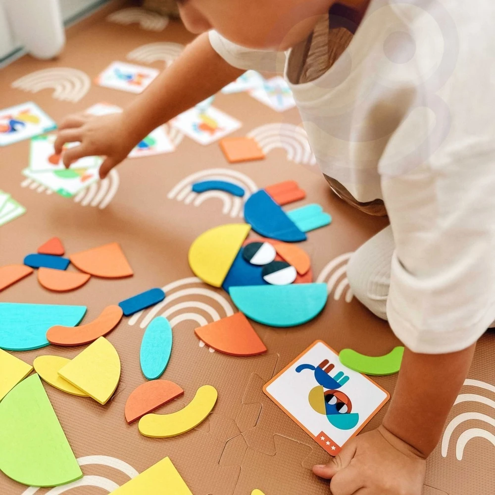 Dėlionė Montessori Woopie, 55 detalės