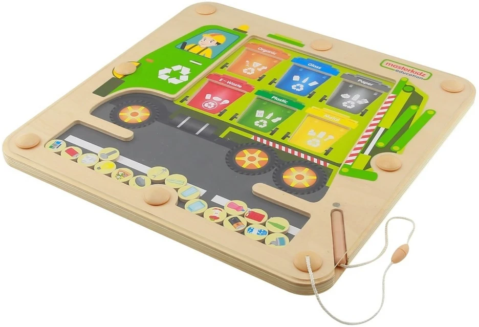 Edukacinis žaislas Masterkidz, su magnetinėmis lazdelėmis