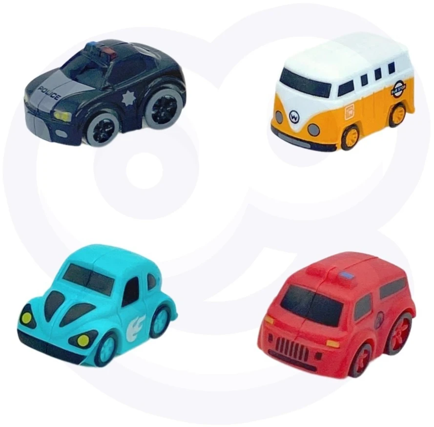 Interaktyvi automobilių trasa WOOPIE, be baterijų
