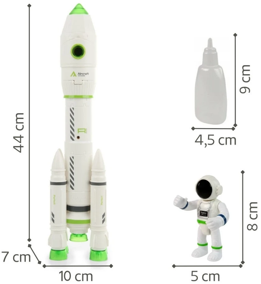 Interaktyvi raketa Woopie, su dūmų efektu