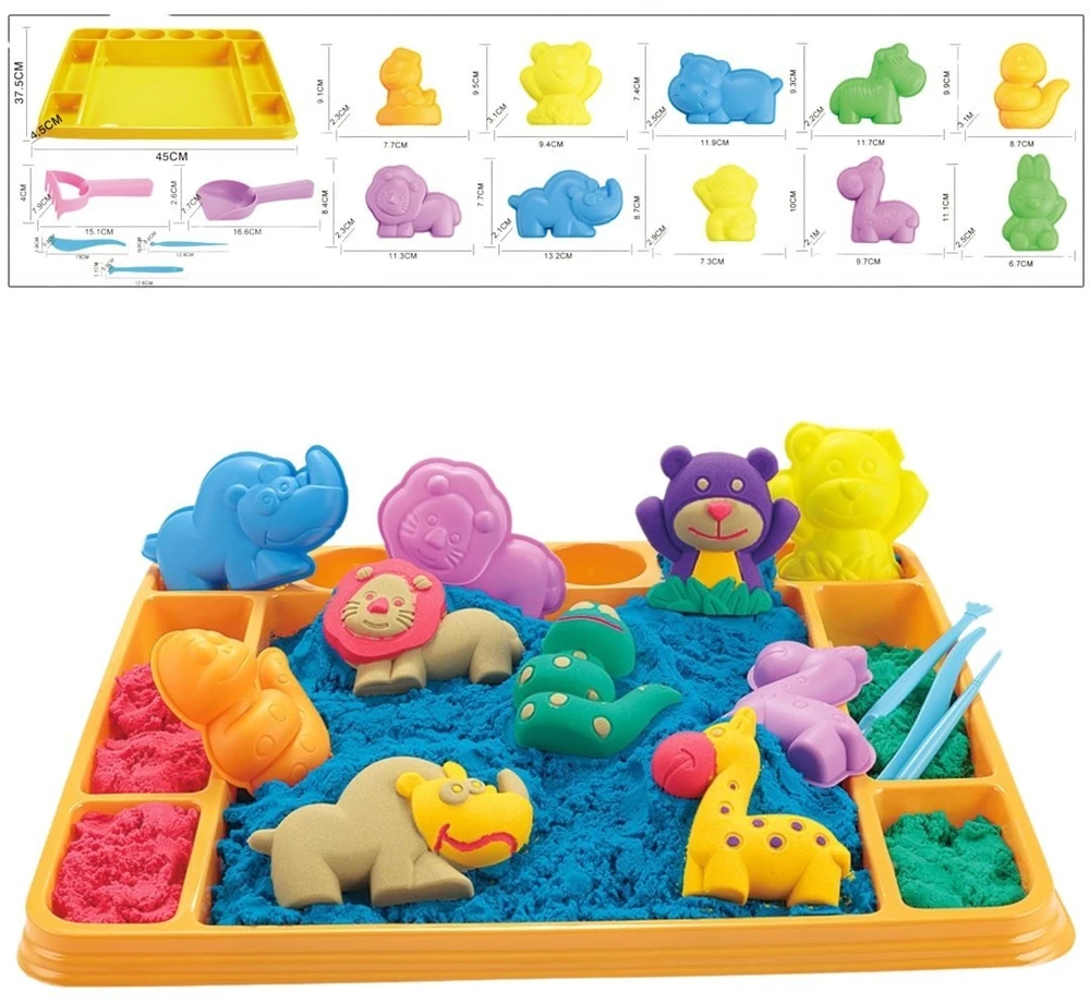 Kinetinis smėlis Woopie, 1.2kg