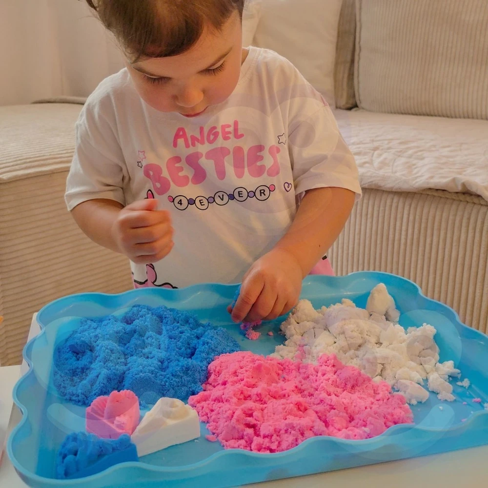 Kinetinis smėlis Woopie, 24 elementai