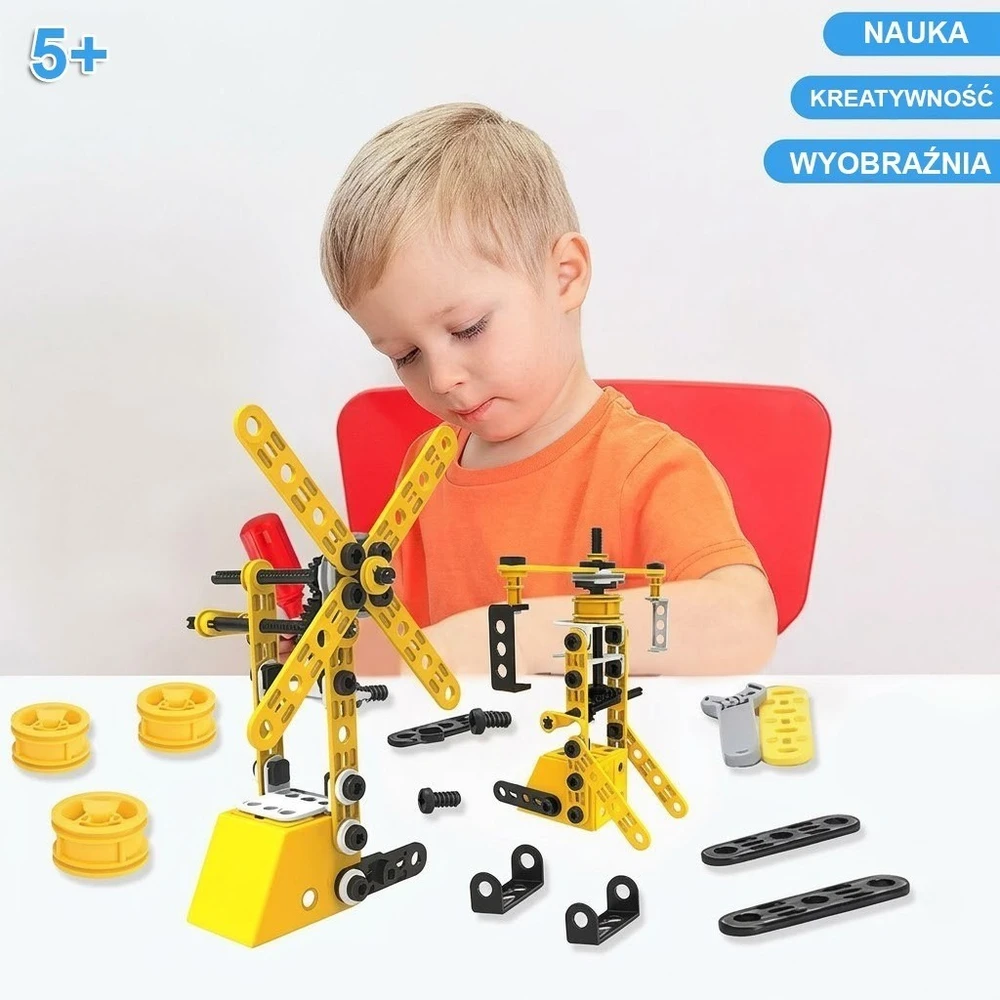 Konstruktorius Woopie, 100 elementų