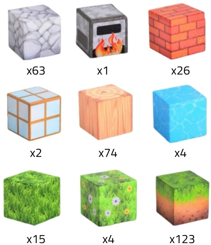 Konstruktorius Woopie, 108 elementai