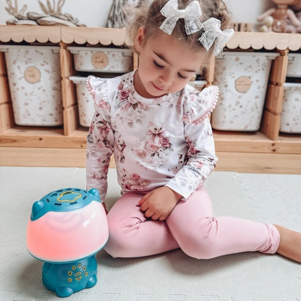 Lempa su garsiakalbiu Woopie, 360° stereo garsas