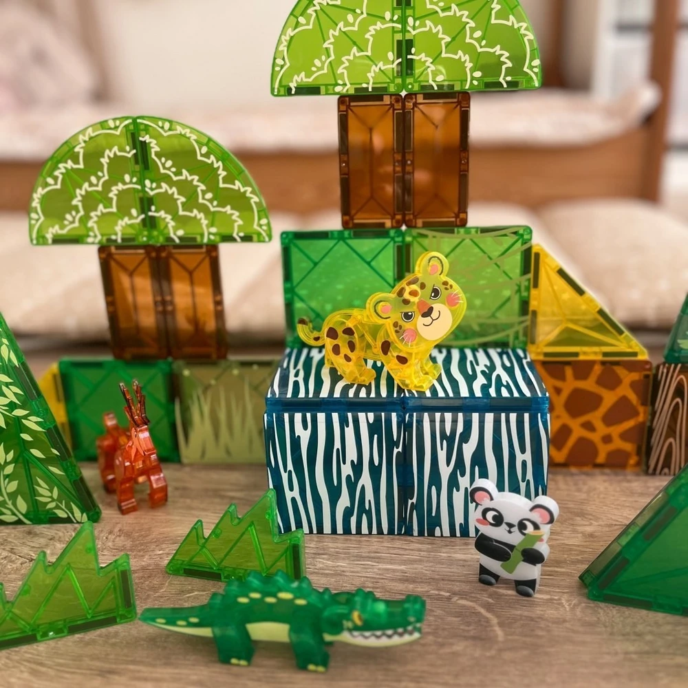 Magnetiniai kaladėlių rinkinys Woopie, 45 dalys