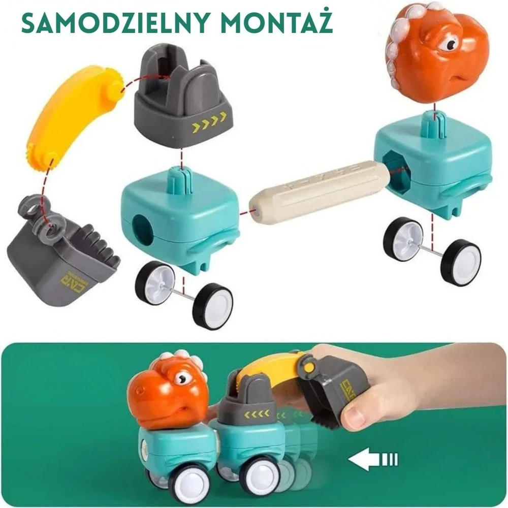 Magnetinis konstruktorius Woopie, 84 elementai