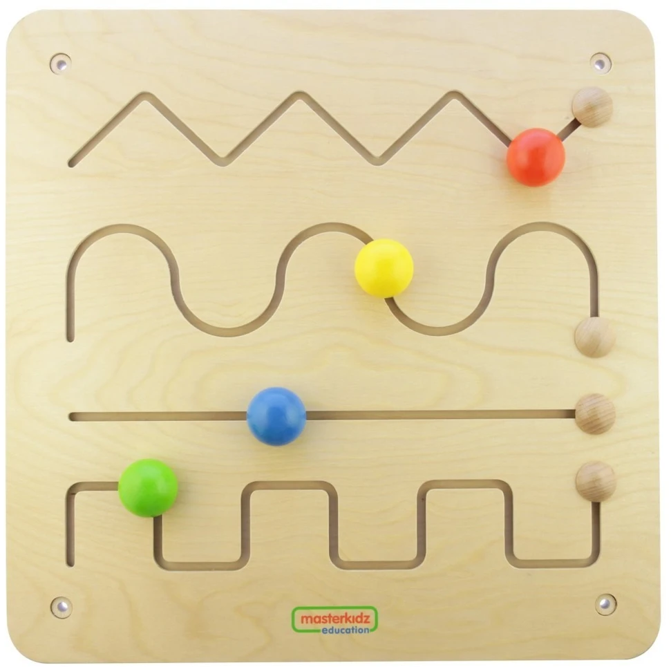 Montessori motorikos lenta Masterkidz, stumdomas labirintas