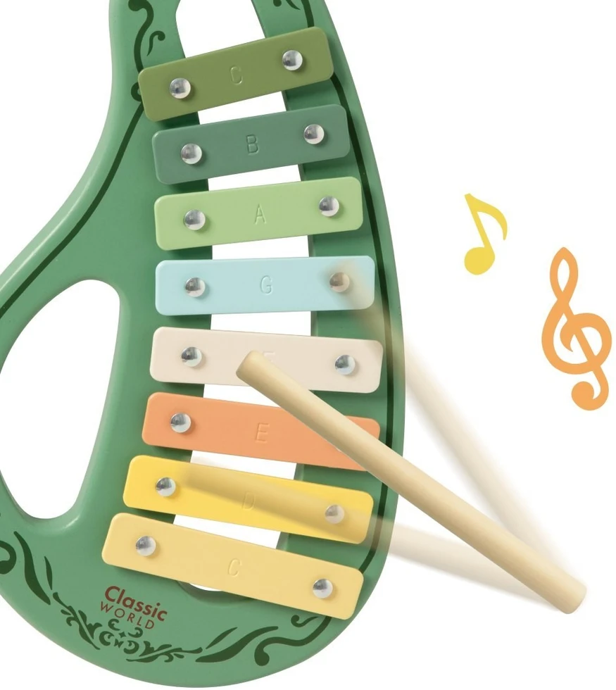 Muzikos instrumentų rinkinys Classic World, medinis